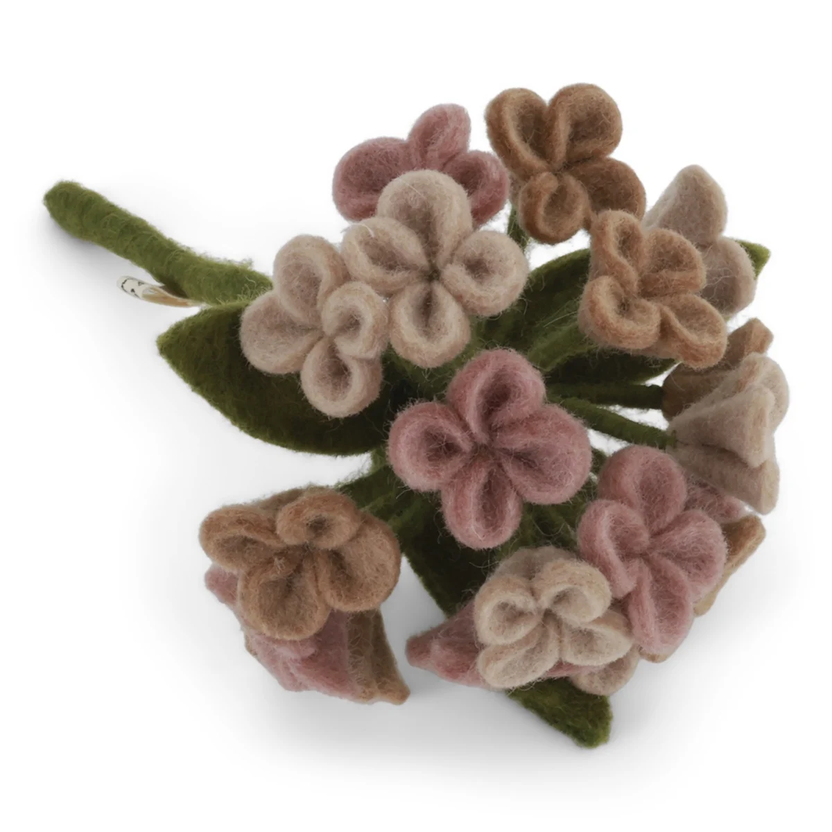 Filz-Hortensie, rosé