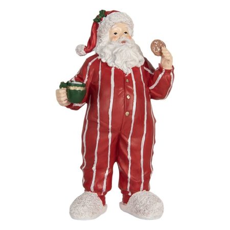 Figur Weihnachtsmann im Pyjama