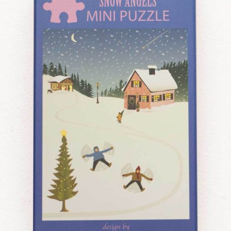 Mini - Puzzle, Snow Angel, 42 Teile