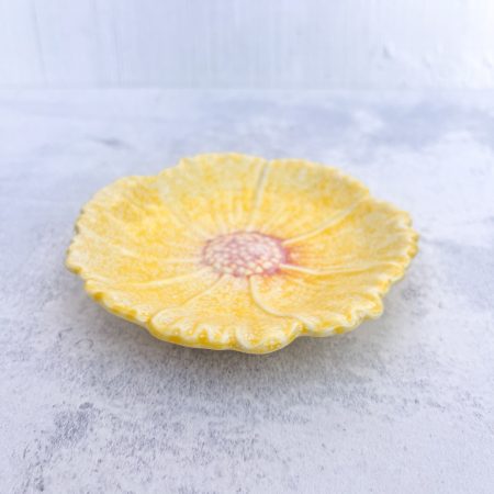 Teller Blume gelb