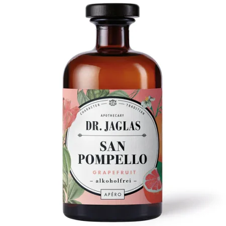 San Pompello, alkoholfreier  Aperitif (Basis), 0,5 Ltr., Dr. Jaglas