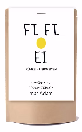 Gewürzsalz EIEIEI, 25 g, für Eierspeisen, von mariAdam