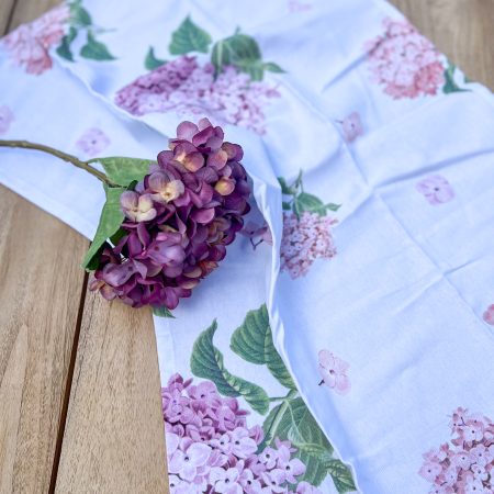 SOMMERWOCHEN Angebot, Spätsommerglück, Geschirrtuch und Hortensie