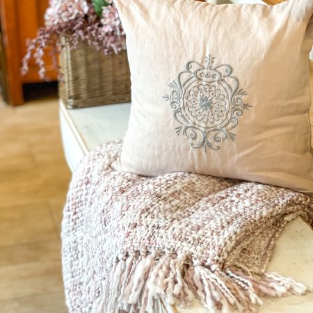 SOMMERWOCHEN-Angebot, Spätsommer: Plaid und Kissenhülle