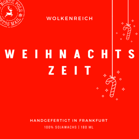 Duftkerze im Glas „Weihnachtszeit"