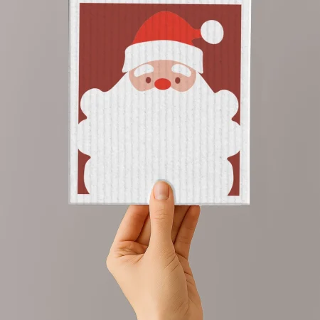 Schwammtuch Weihnachtsmann