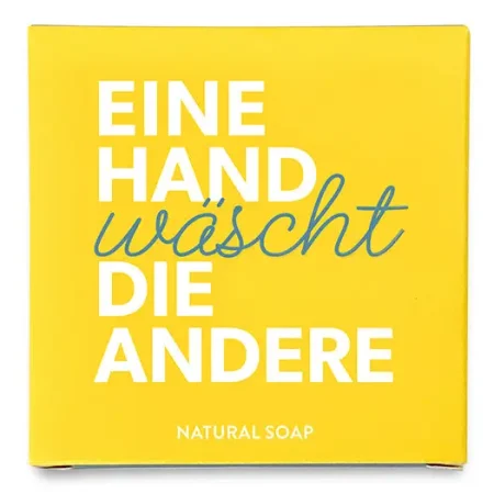 Seife "Eine Hand wäscht die andere"